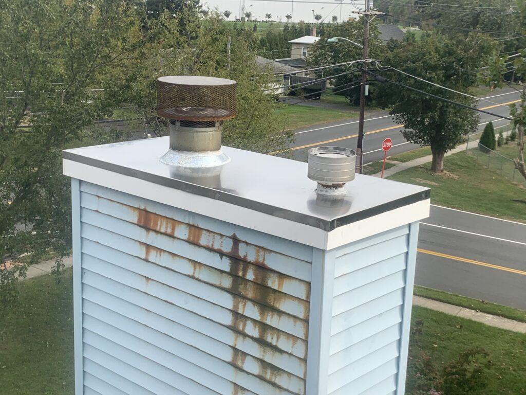 Stainless Steel Chimney Chase Cover Cost New Jersey Stainlesschimneys